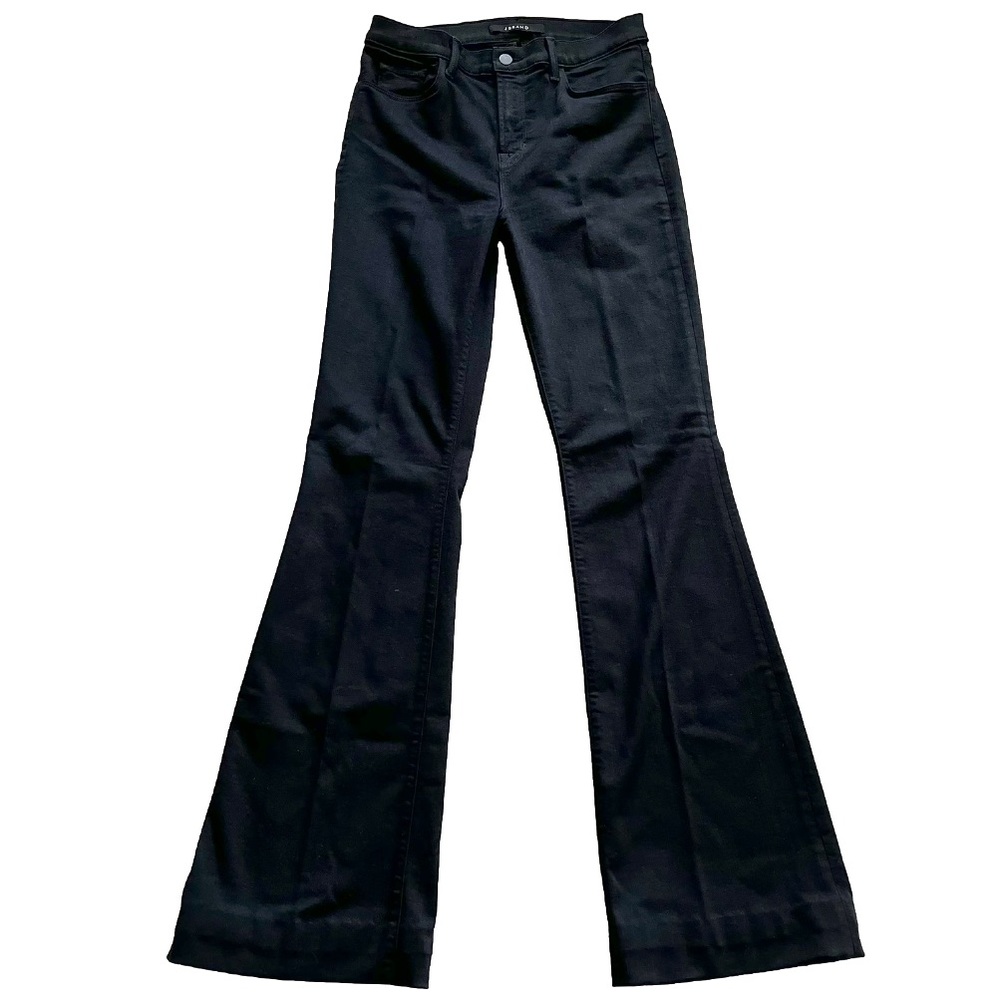 J Brand Black Flare & Wide Leg Jeans